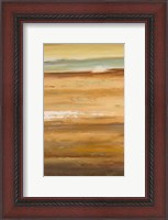 Framed Sunrise Panel I