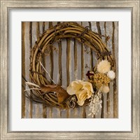 Framed Wreath I