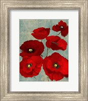 Framed Kindle's Poppies II