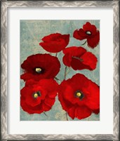 Framed Kindle's Poppies II