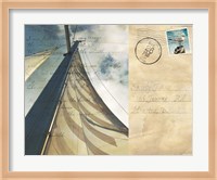 Framed Voyage Postcard II