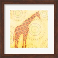 Framed Giraffe