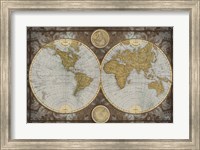 Framed World Map