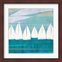 Framed Afternoon Regatta I