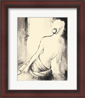 Framed 'Figurative Woman I' border=