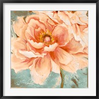 Framed Beautiful Peonies Square I