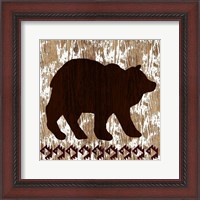 Framed Wilderness Bear