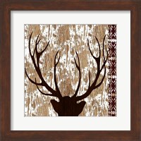 Framed Wilderness Deer