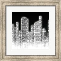 Framed Black and White City II