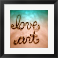 Framed Love Art