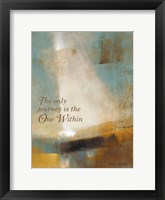 Adjust the Sails & Journey II Framed Print