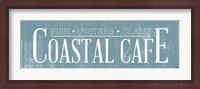 Framed Coastal Cafe