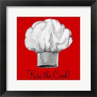 Framed Kiss the Cook