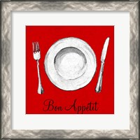 Framed Bon Appetit