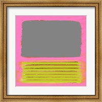 Framed Pink Metamorphosis