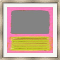 Framed Pink Metamorphosis