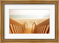 Framed Beach Stairs