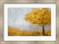 Framed Yellow Eternal Tree