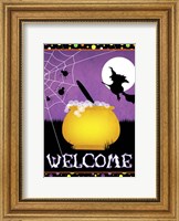 Framed Halloween Witch