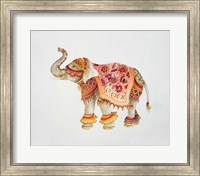 Framed Pink Elephant IIA