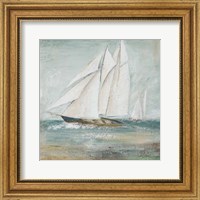 Framed Cape Cod Sailboat I