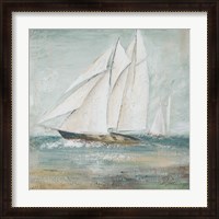 Framed Cape Cod Sailboat I