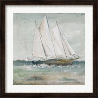 Framed Cape Cod Sailboat II