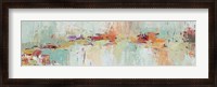 Framed Abstract Rhizome Panel I