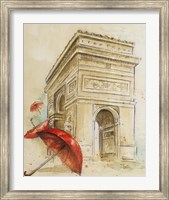 Framed Arc Du Triomphe
