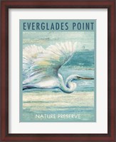 Framed Everglades Poster I