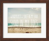 Framed Sand in My Toes