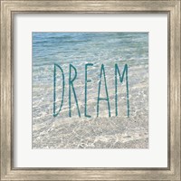 Framed Dream In The Ocean