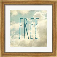 Framed Free In The Clouds