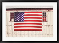 Framed American Barn