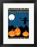 Framed Happy Halloween I