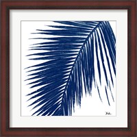 Framed Indigo Baru Palm I