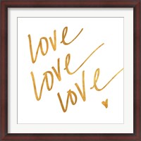 Framed Love Love Love