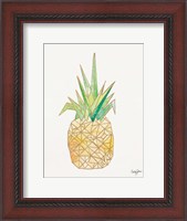 Framed Origami Pineapple