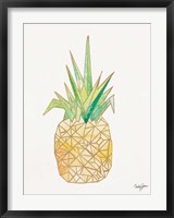 Framed Origami Pineapple