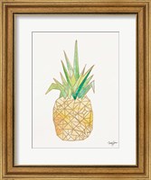 Framed Origami Pineapple