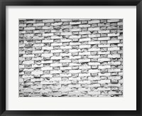 Framed Gray Bricks I