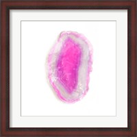 Framed Water Color Agate Square II
