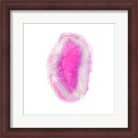 Framed Water Color Agate Square II