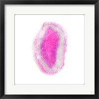 Framed Water Color Agate Square II