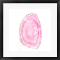 Framed Water Color Agate Square I