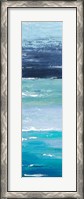 Framed Blue Palette Panel I