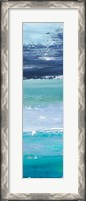 Framed Blue Palette Panel II