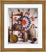 Framed Lone Star & Antiques