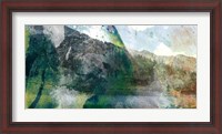 Framed Mountain Abstract I
