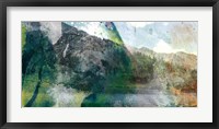 Mountain Abstract I Framed Print